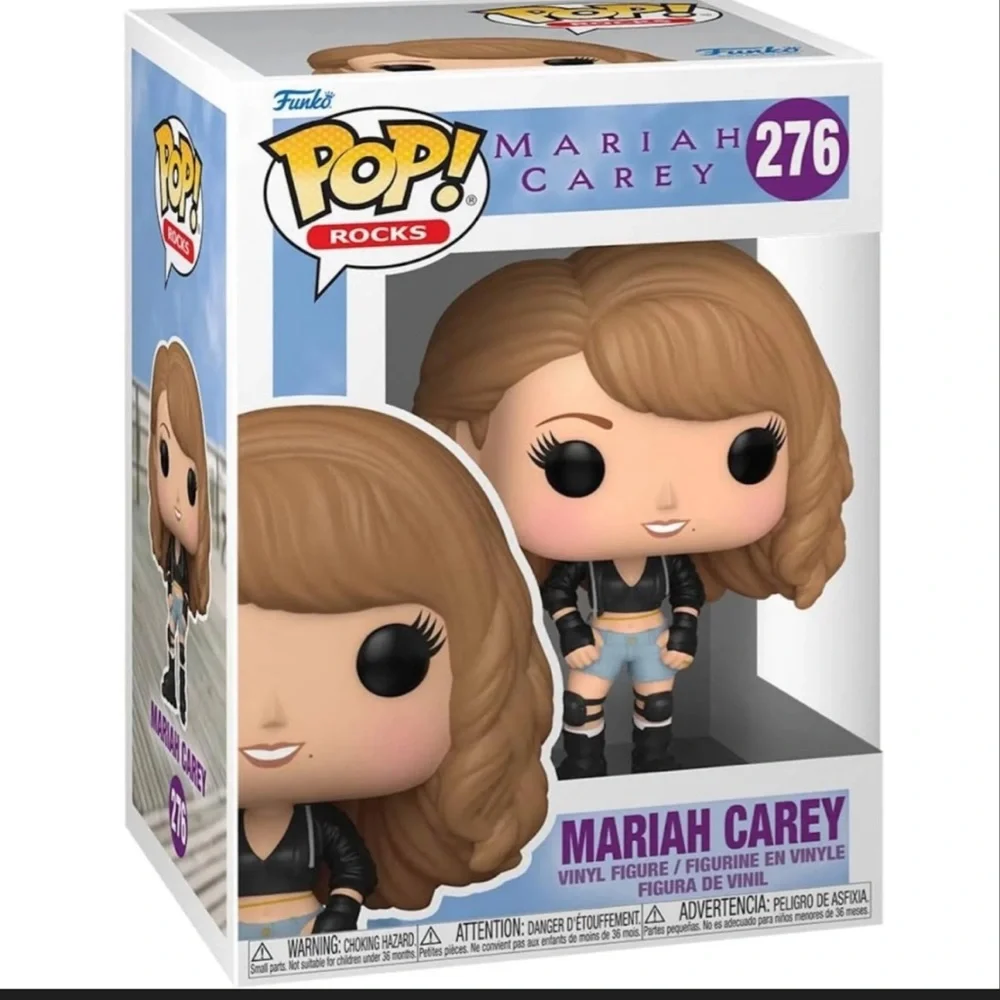 Funko Pop Mariah Carey singer actress viral rare 276 vinyl rocks nwt